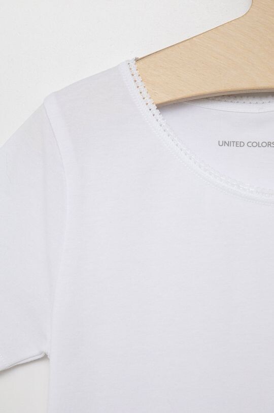 Детская футболка United Colors of Benetton (2 шт.), розовый — фото 4