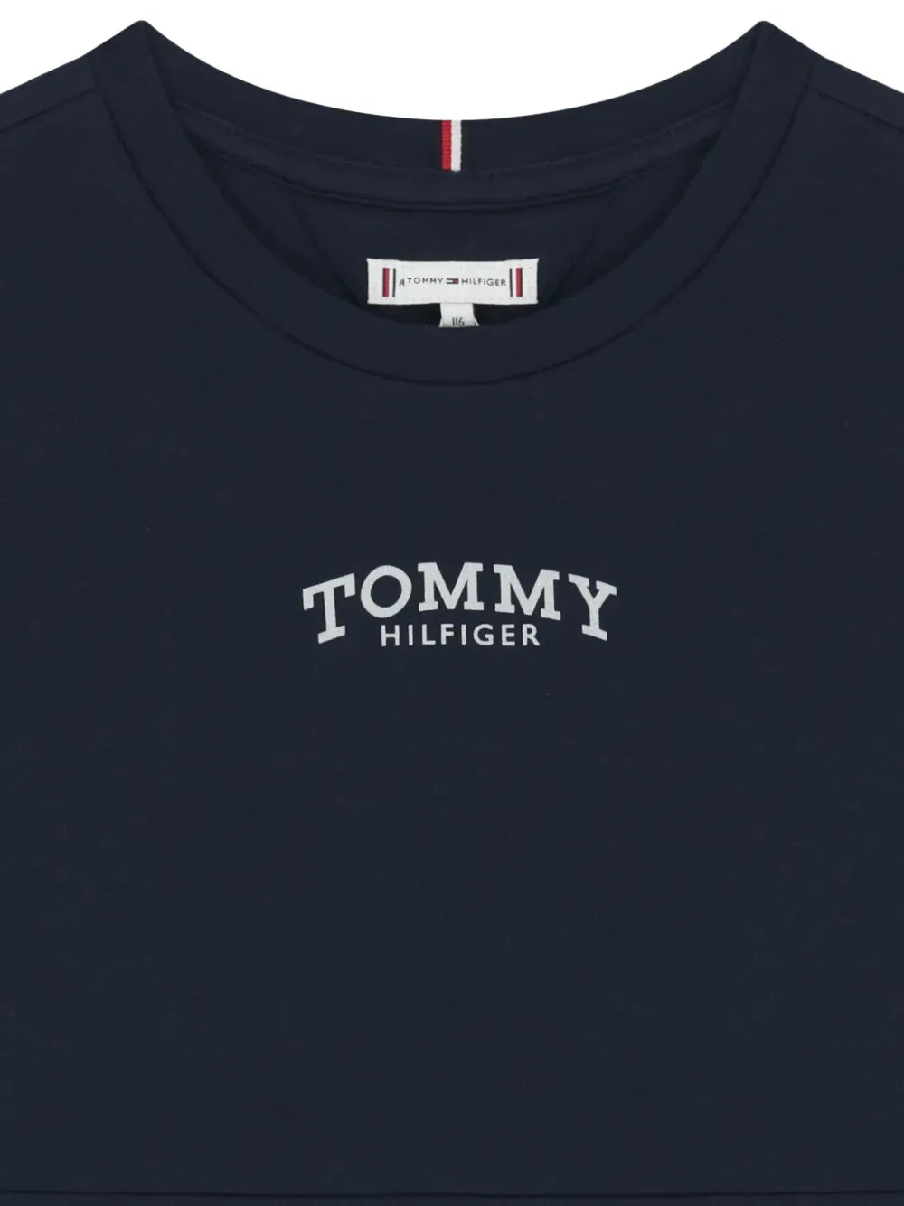 Платье с коротким рукавом Tommy Hilfiger Junior, синий — фото 3