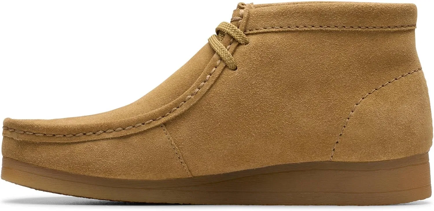 Мужские ботинки Clarks Wallaston Oxford, Dark Grey Suede — фото 3