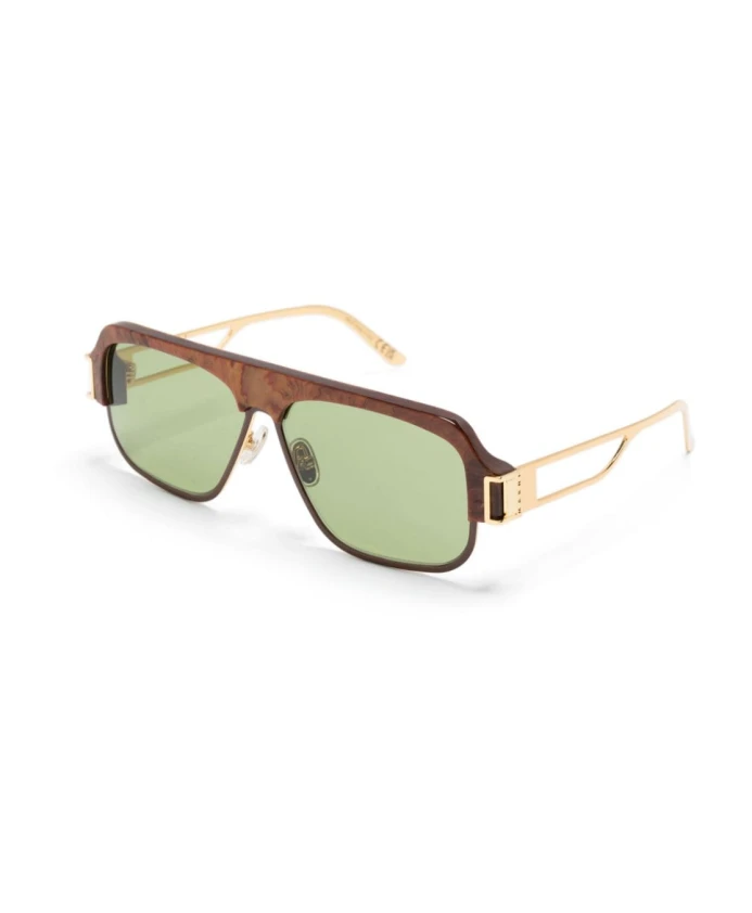 

Солнцезащитные очки Zt3 burullus radica Marni, коричневый