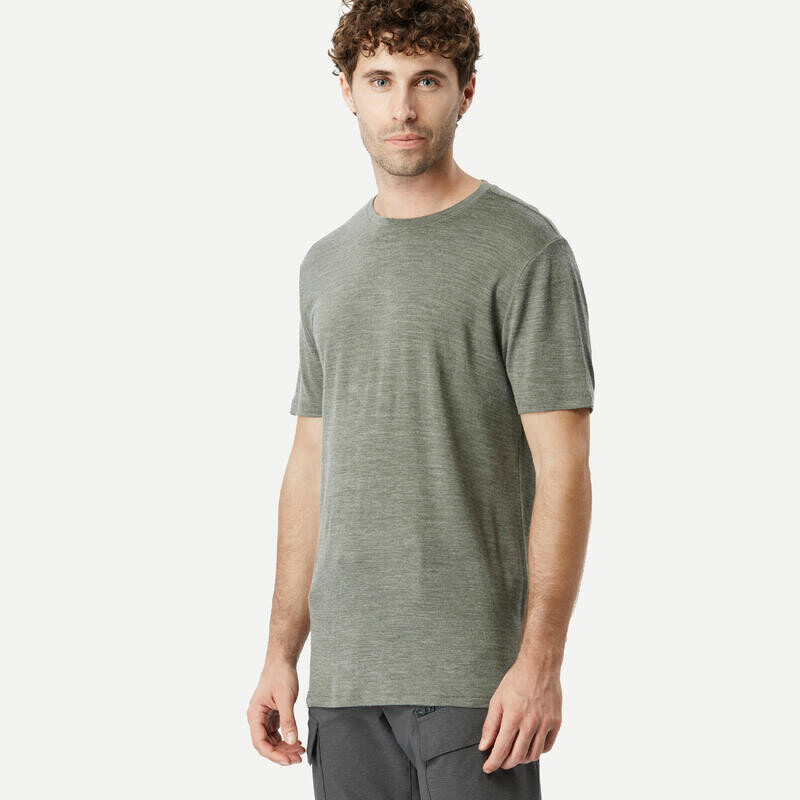 

Мужская футболка Forclaz, цвет bronze khaki green