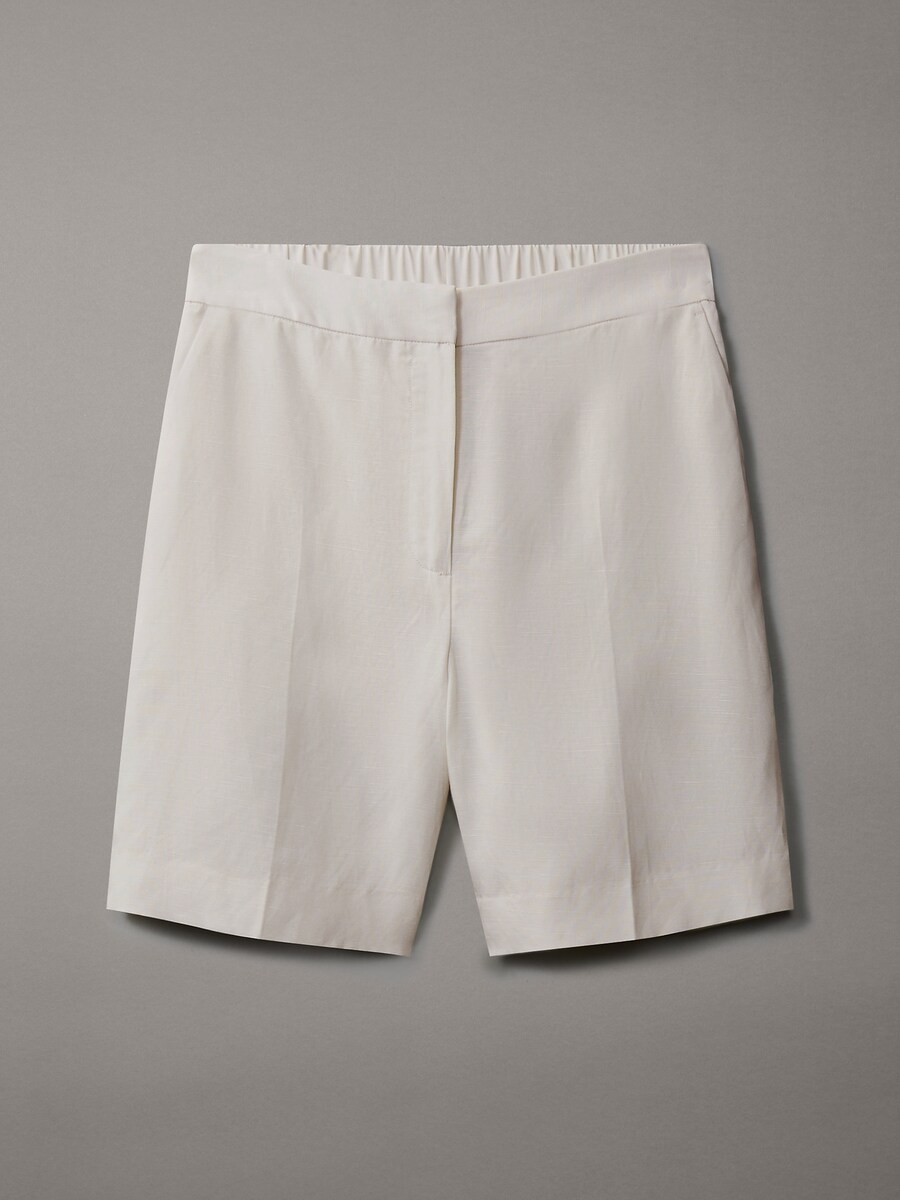 

Широкие брюки со складками Calvin Klein, светло-серый