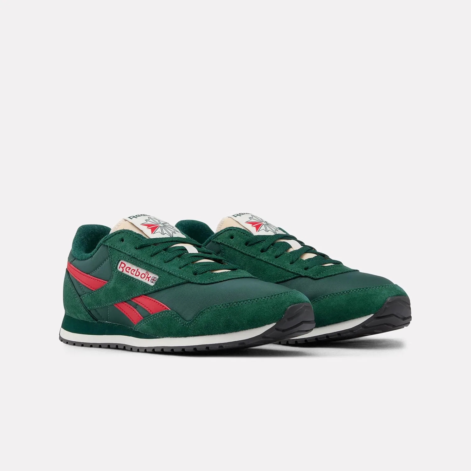 Кроссовки Reebok Unisex Classic Az, Forest Green Forest Green Vector Red — фото 4