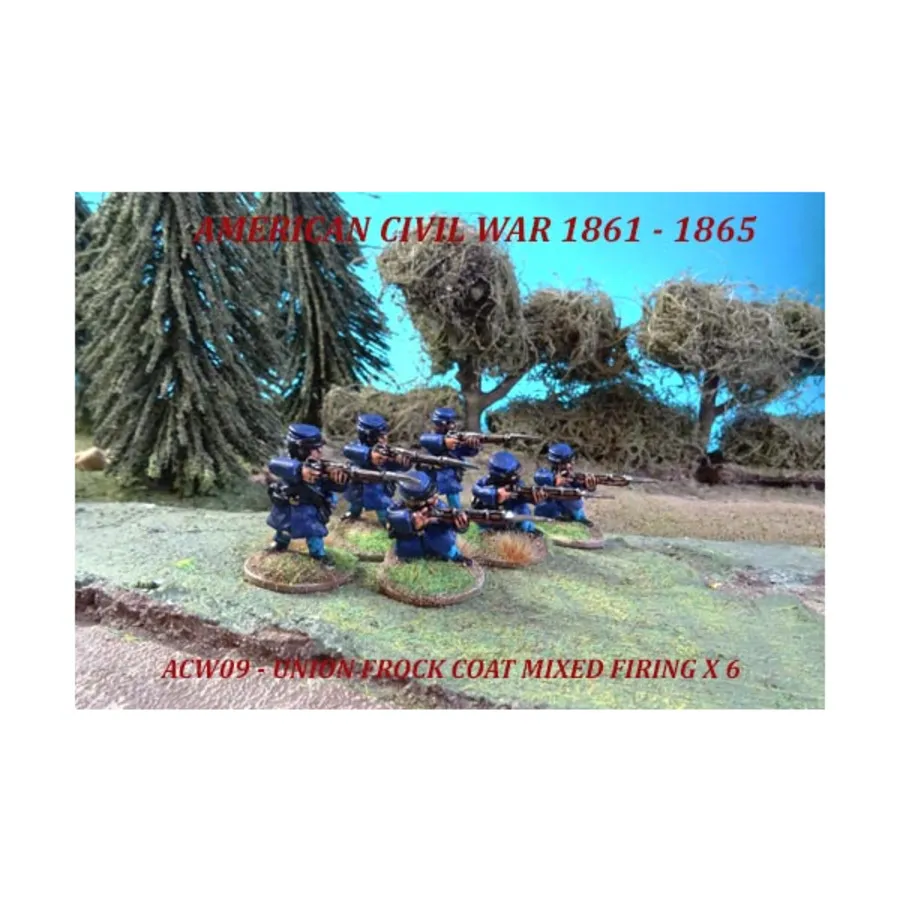 

Пехотный сюртук Смешанная стрельба, American Civil War - Union Army (28mm)