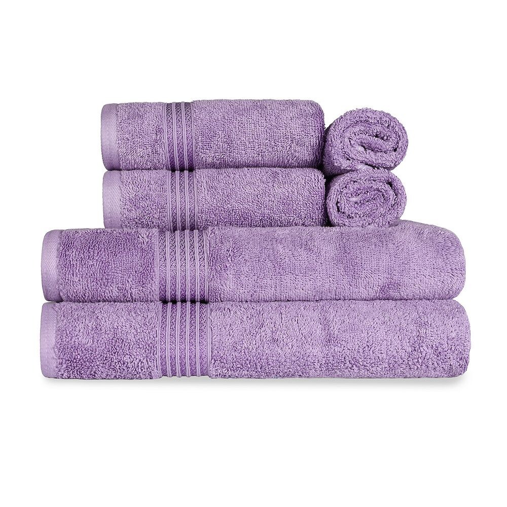 

Набор банных полотенец из египетского хлопка SUPERIOR, 6 шт., цвет Royal Purple