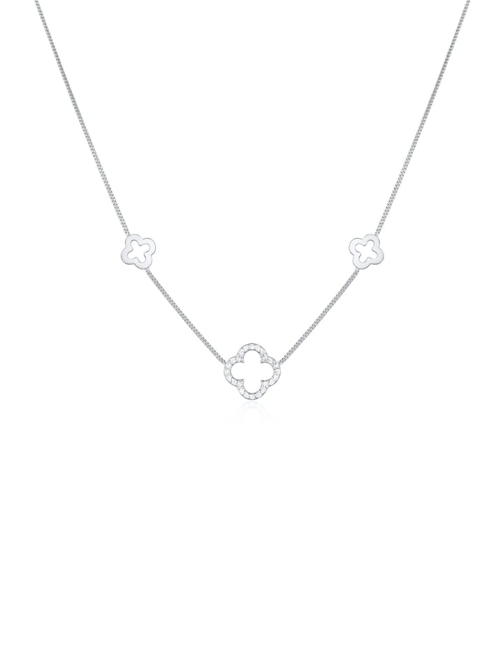 

Elli Колье в виде клеверного листа из серебра 925 пробы