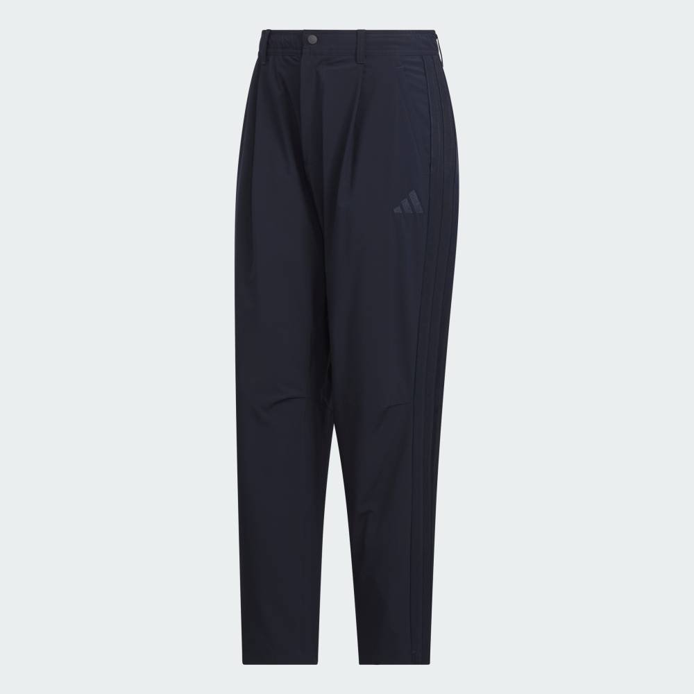 Легкие эластичные брюки свободного кроя для поездок на работу. Adidas, blue — фото 4