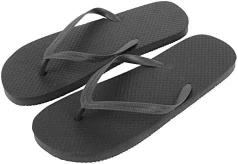 

Trail maker 50 Pairs Bulk Wedding Flip Flops for Men Waterproof Wholesale Flip Flops for Men in Bulk for Wedding Guests, Bnb Guests, Hotels, and Charity Donation, серый