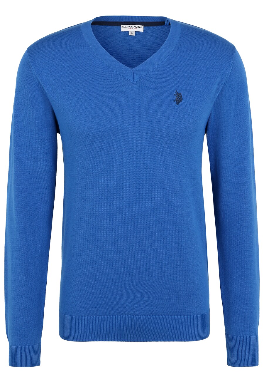 

Свитер с v-образным вырезом U.S. POLO ASSN. Sweater, королевский синий