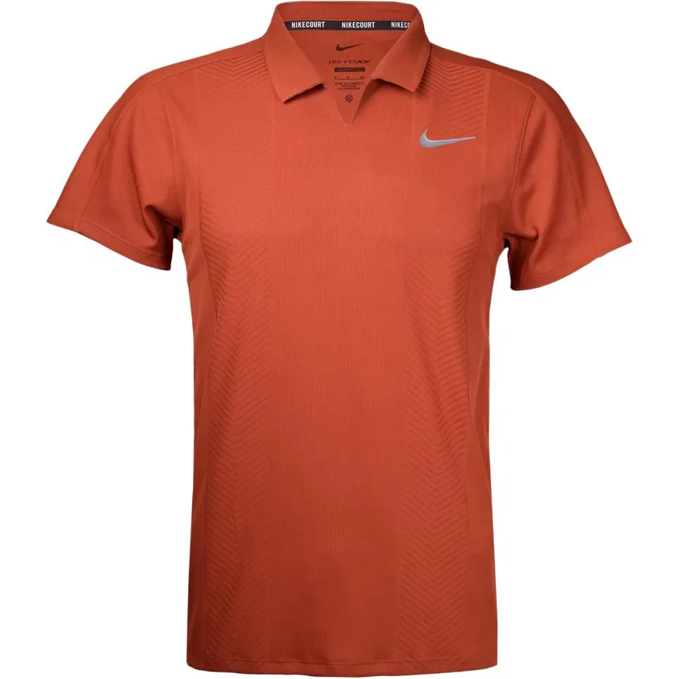 Теннисное поло Court Slam мужское Dri FIT Adv Nike, Red
