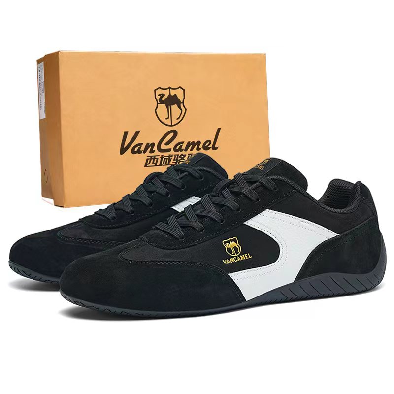 

Легкие кроссовки для бега с противоскользящей подошвой и низким верхом Unisex VanCamel, черный