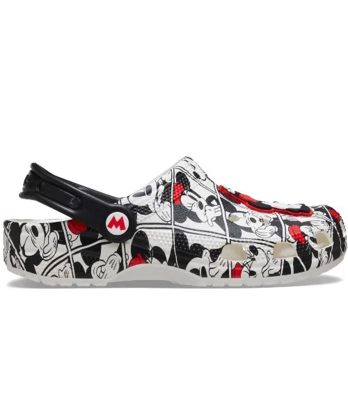 Унисекс сандалии Crocs Mickey and Minnie Classic Clog розовые