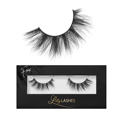

3D Milan Faux Mink Strip Lashes - Драматический образ Lilly Lashes