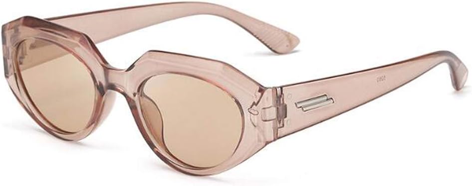 

Мужские и женские солнцезащитные очки в стиле ретро с многоугольными линзами, черные, с защитой от солнца (оправа в виде чайных хлопьев) Weloveushop, Tea Frame Tea Flakes