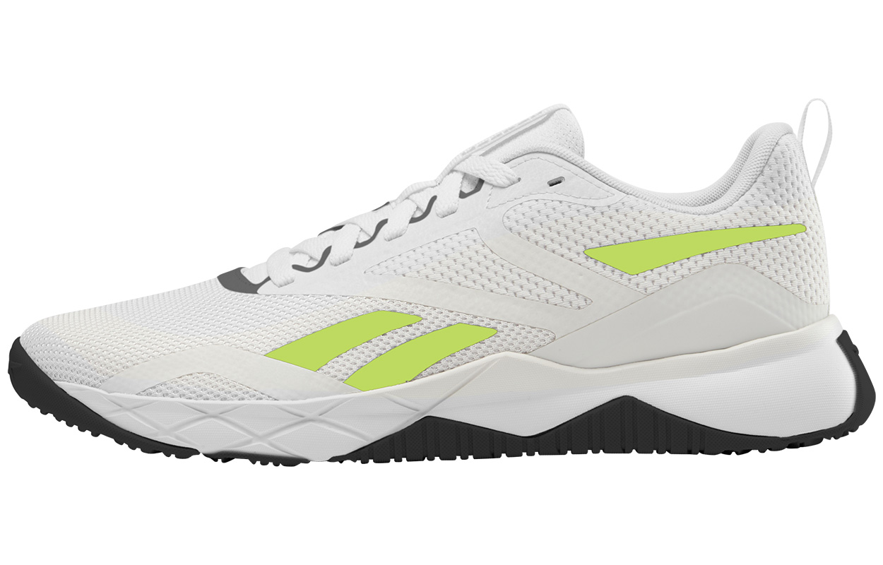

Reebok Прочные, легкие и дышащие кроссовки с низким верхом, мужские, белые