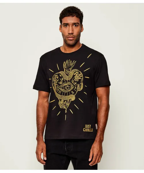 

Футболка Regular fit Just Cavalli, черный