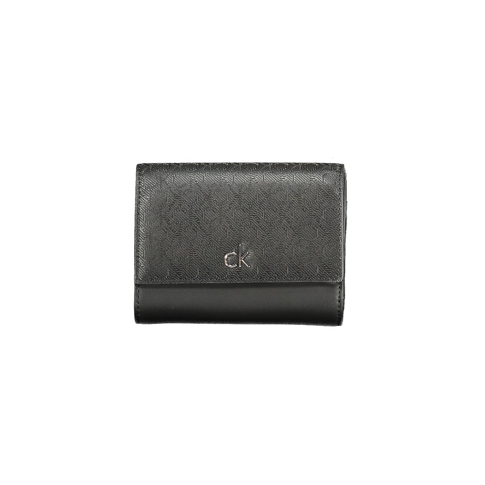 

Черный женский кошелек из полиэстера Calvin Klein