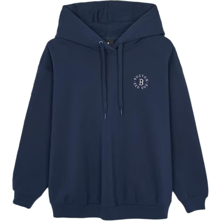 

MLB Базовый свитшот Boston Red Sox Mega Overfit Boston Red So женский Navy Blue