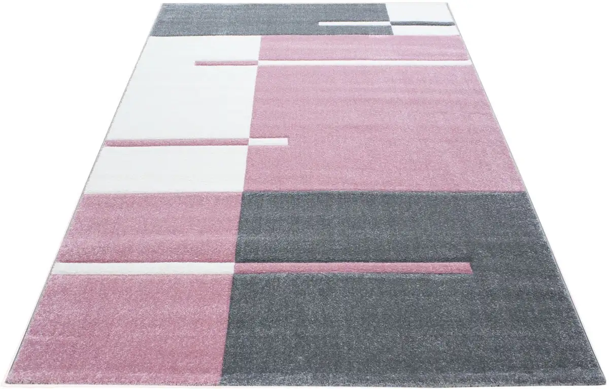 

Ayyildiz Carpets "Hawaii 1310" ковер, прямоугольный, контурный вырез ручной работы, гостиная Ayyildiz Teppiche 160х230 см, розовый