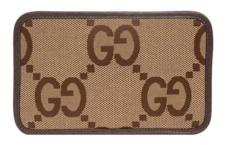 Gucci Большая сумка через плечо из канваса GG, мини-сумка-кроссбоди для мужчин, бежево-коричневая — фото 3