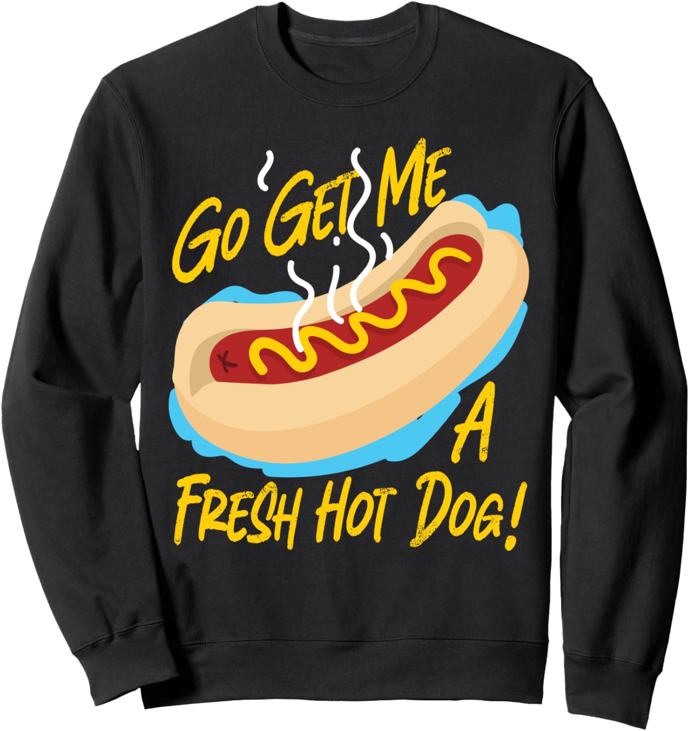 

Толстовка с изображением сосиски и булочки в виде хот-дога Hot Dogs Design Ideas For Hotdog Fan, черный