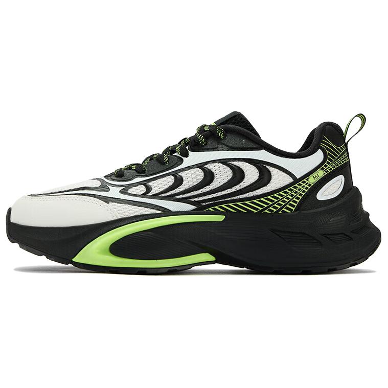 

361° Кроссовки мужские низкие Chunky черно-белые с амортизацией и износостойкостью