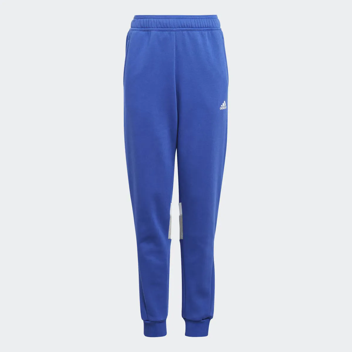 

Tiberio Colorblock Флис 3 полоски детские брюки Adidas, синий