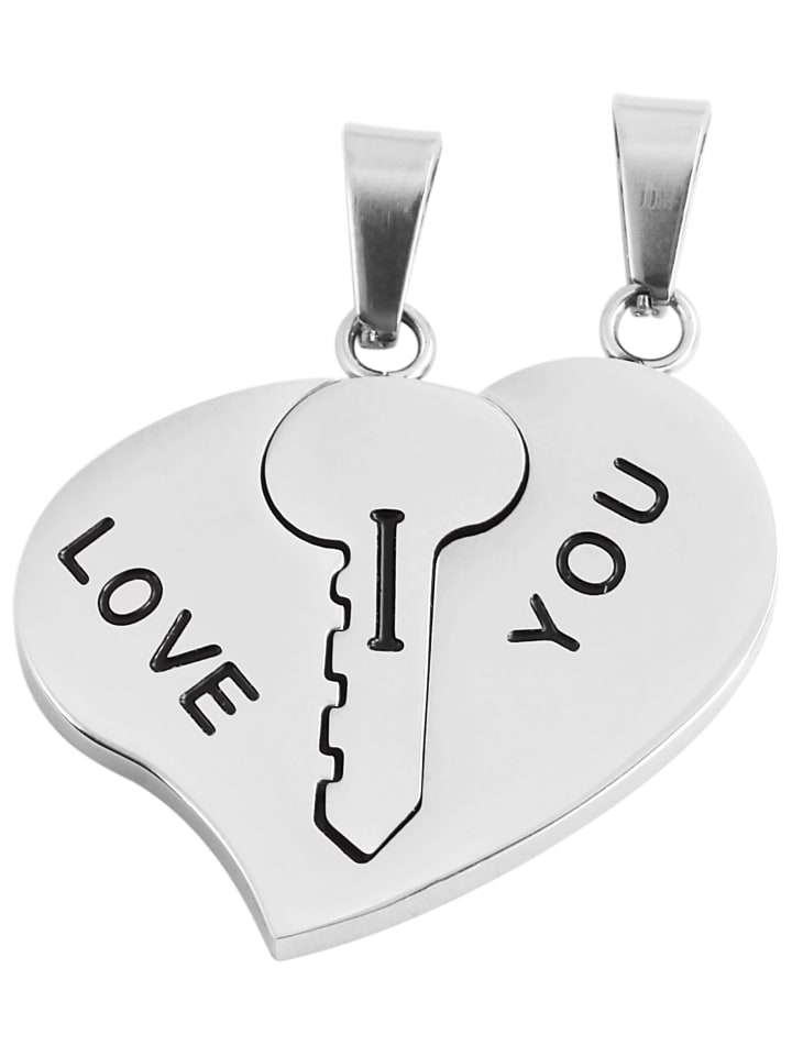 

Adeliás Универсальный кулон - кулон в виде ключа из нержавеющей стали серебристого цвета