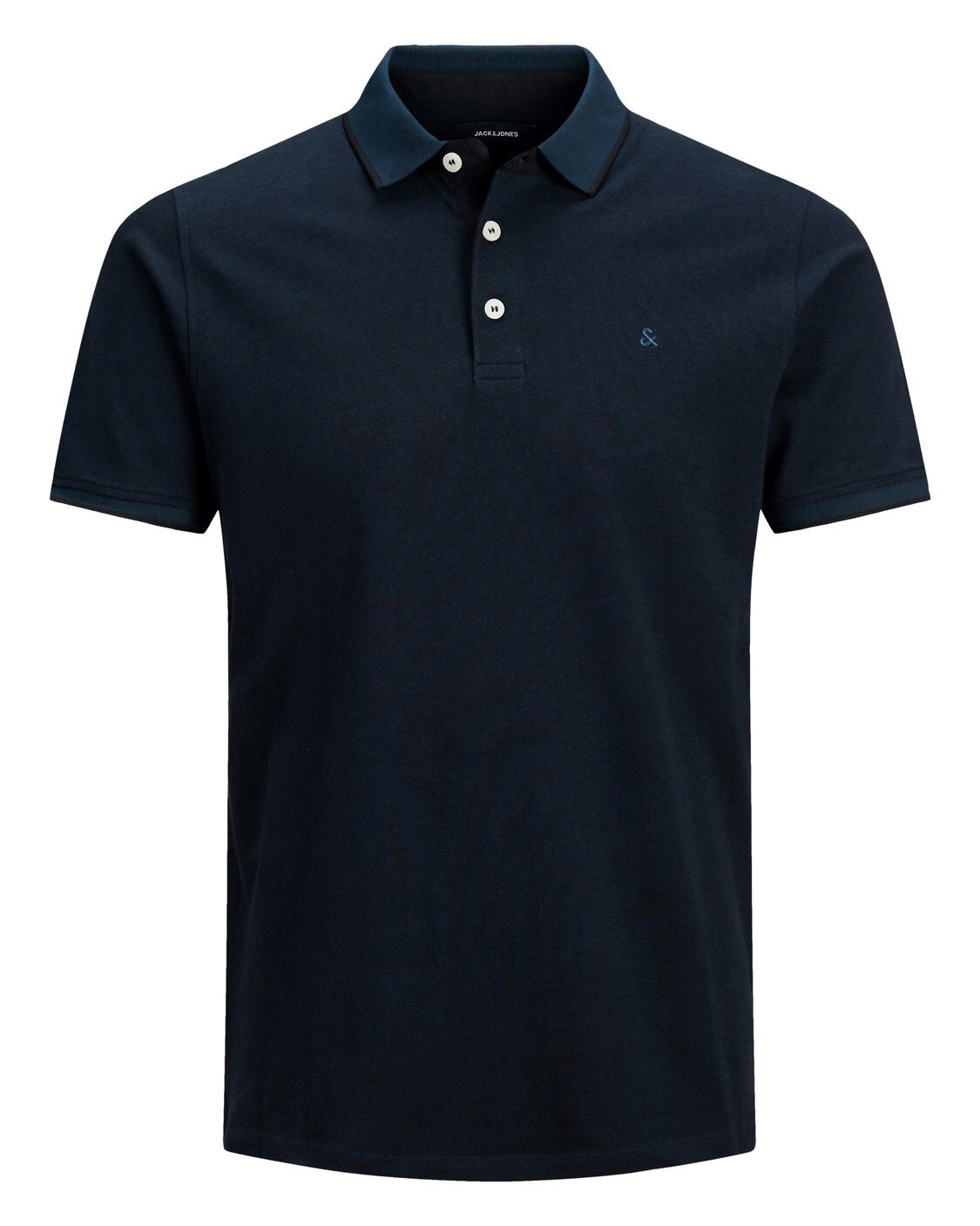 

Поло Jack & Jones из хлопка, синий