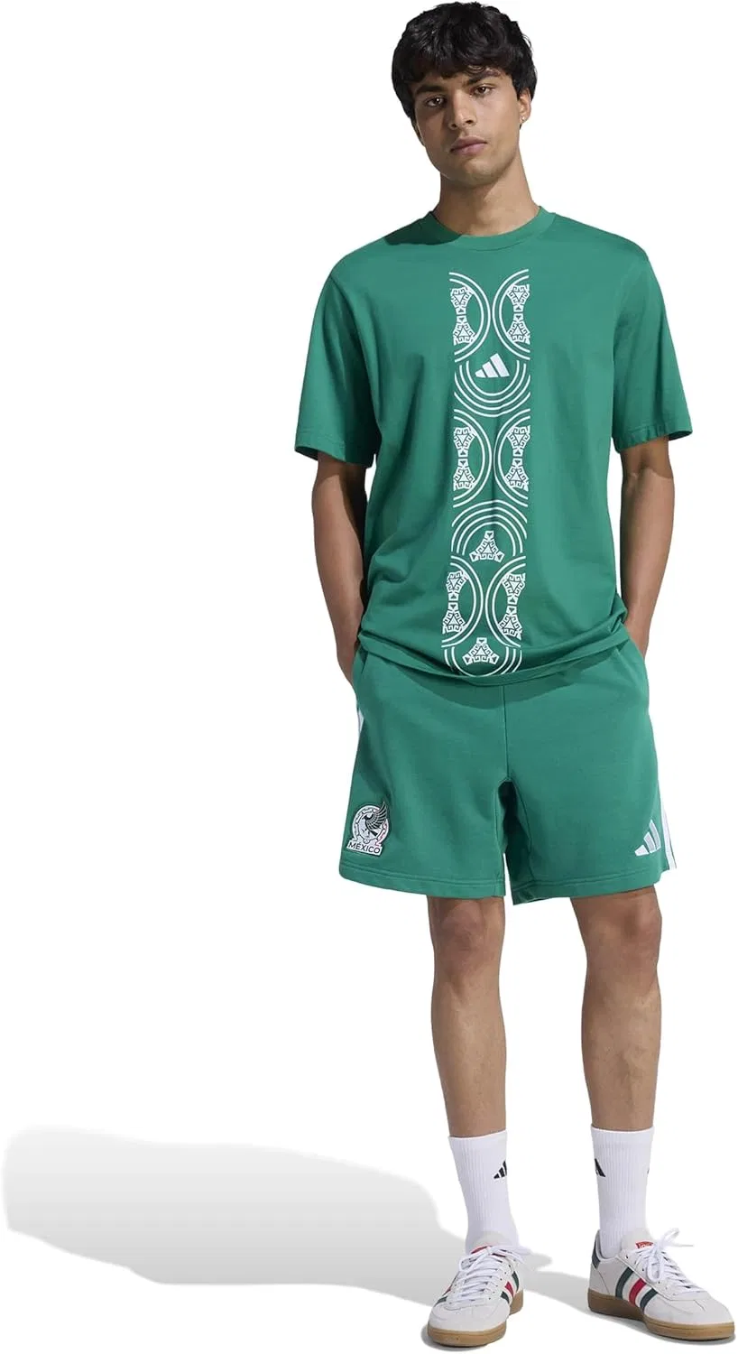 Футболка Alphaskin adidas, Bold Green/White — фото 2