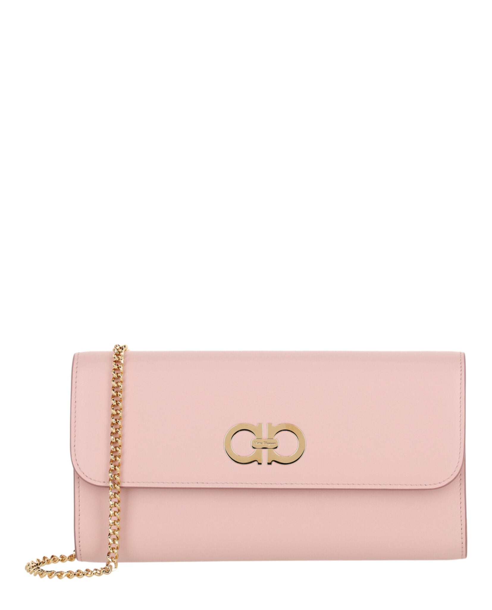 

Клатч Liberty Gancini Salvatore Ferragamo, розовый