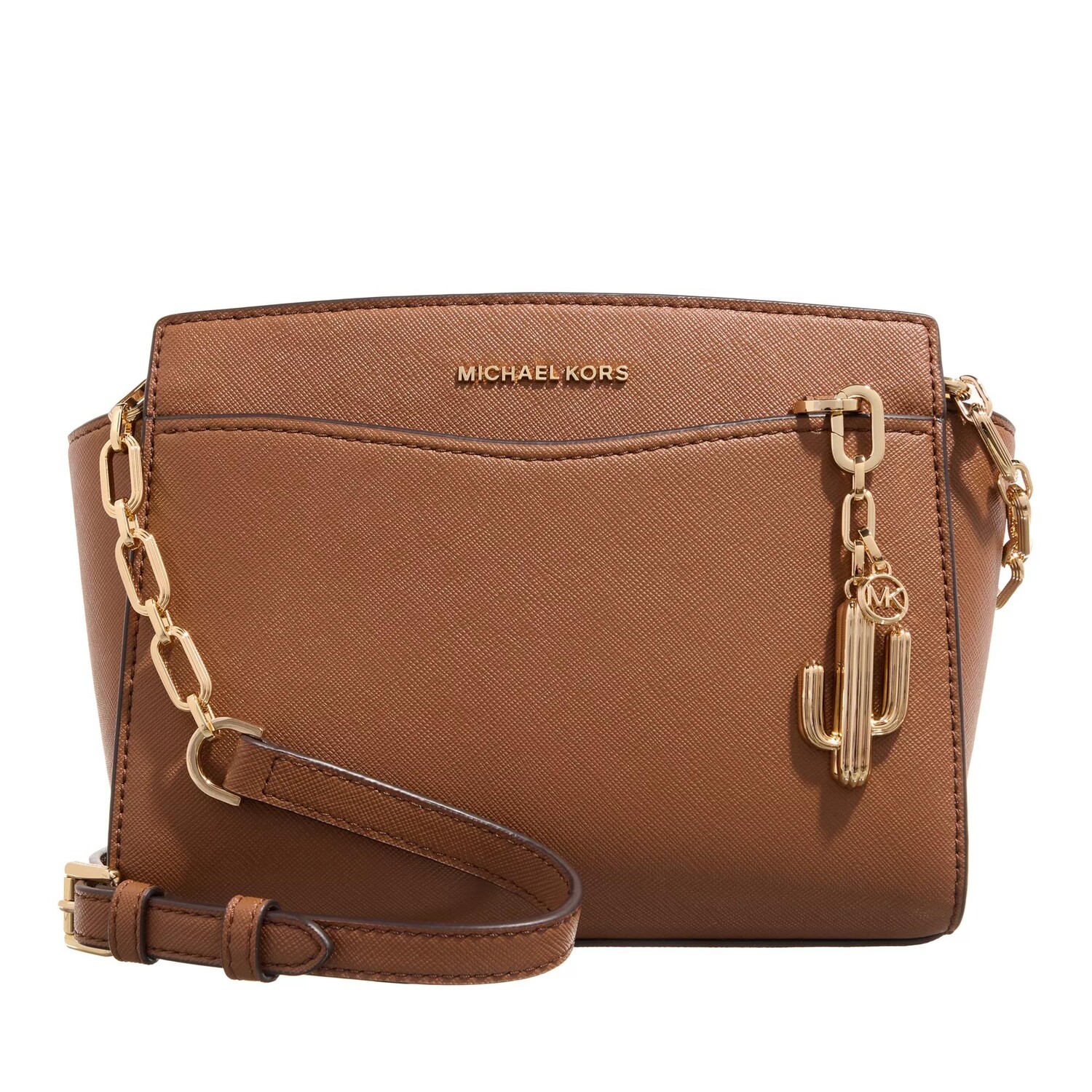

Сумка мессенджер selma Michael Michael Kors, коричневый