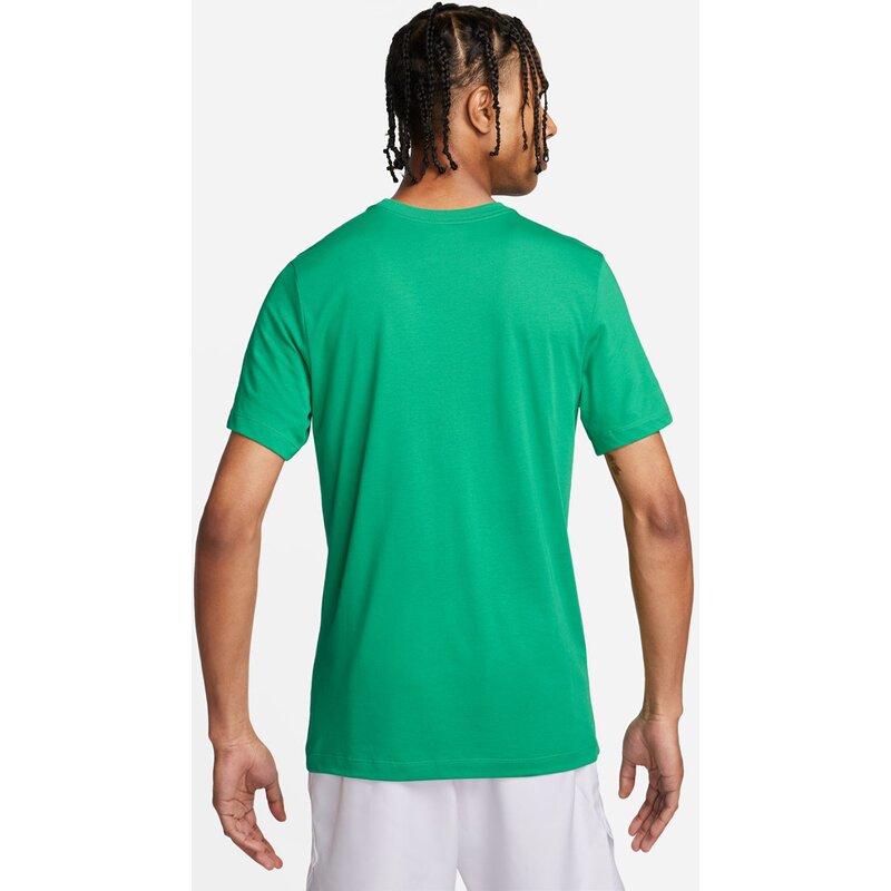 Shirt nikecourt dri-fit Nike, зеленый — фото 2