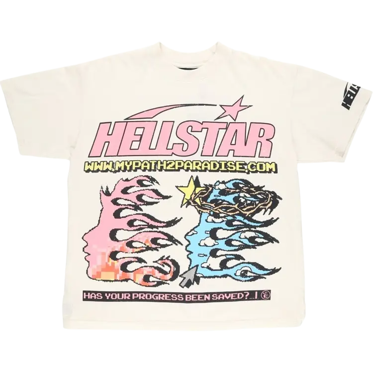 

Футболка Hellstar Pixel 'White', белый