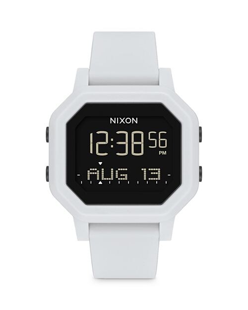 

Цифровые часы с сиреной, 38 мм Nixon, цвет White