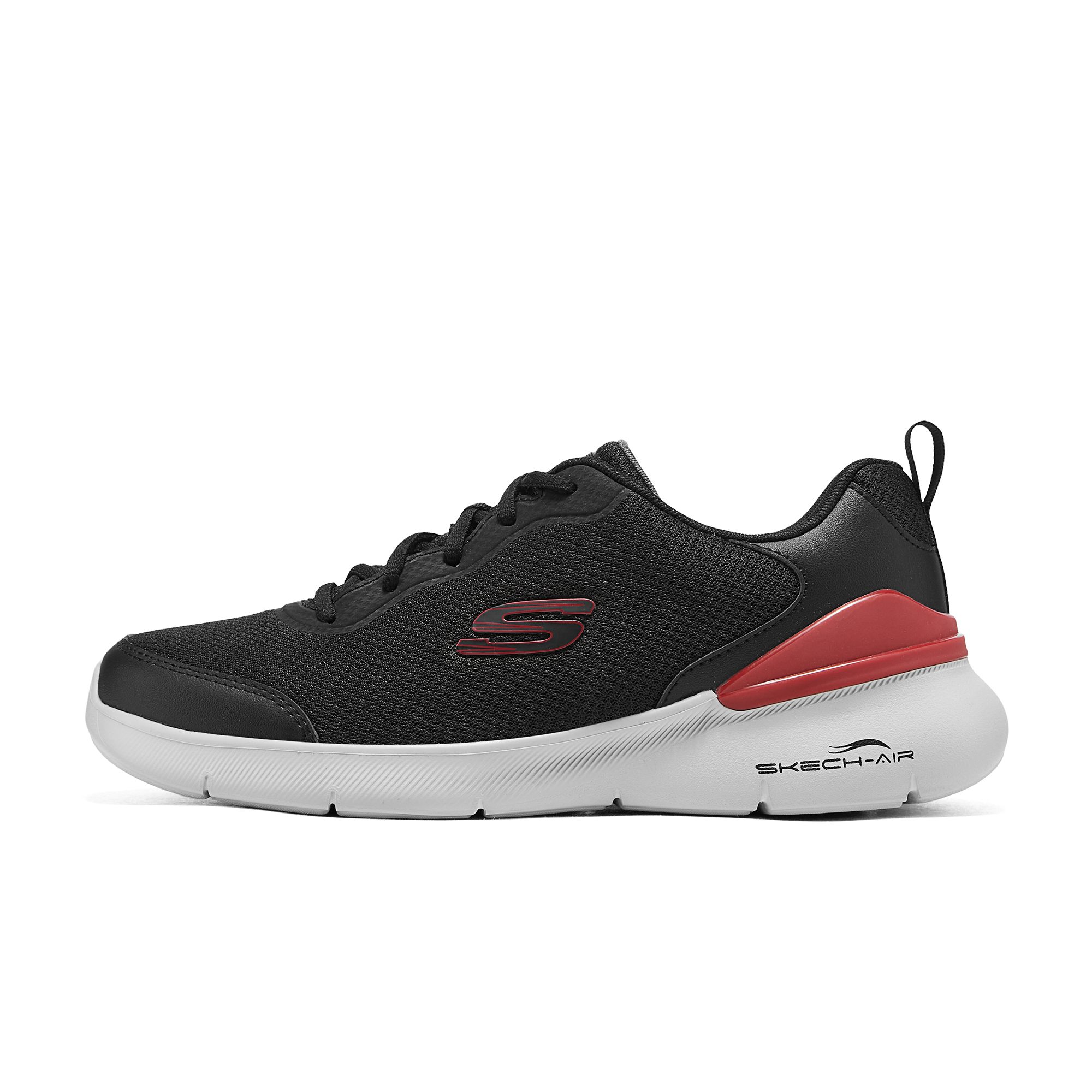 

Skechers СПОРТИВНЫЕ МУЖСКИЕ Низкие кроссовки для бега, мужские, черно-красные