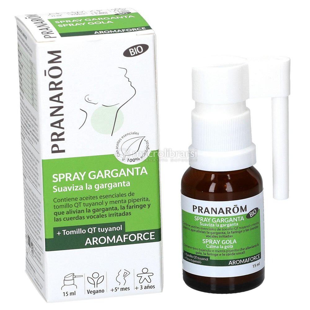 

Спрей от боли в горле Pranarom Aromaforce Garganta, 15 мл