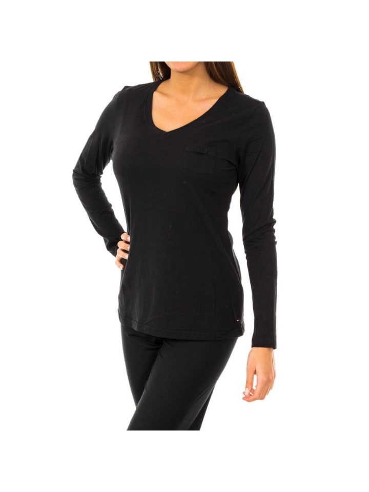 

Рубашка с длинным рукавом Tommy Hilfiger Underwear, черный