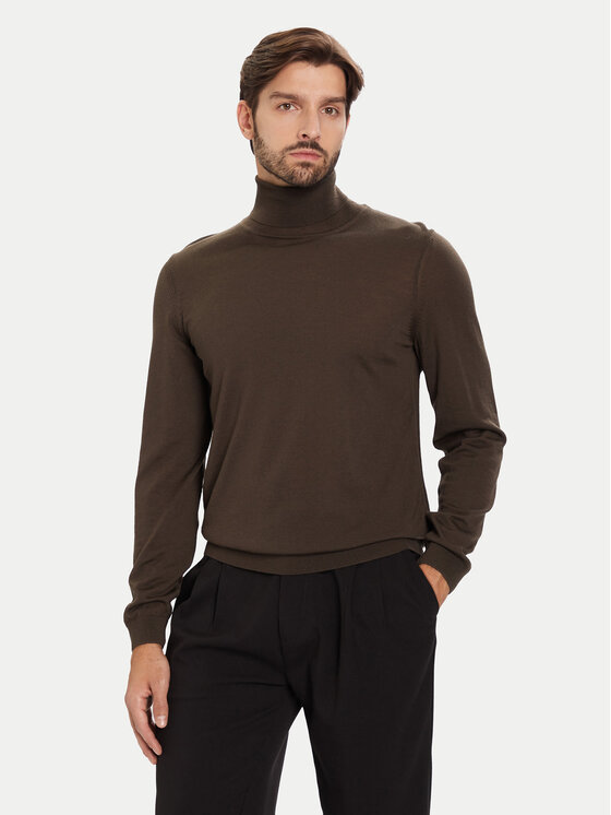 

Водолазка slim fit Musso-P 50468262 Boss, зеленый