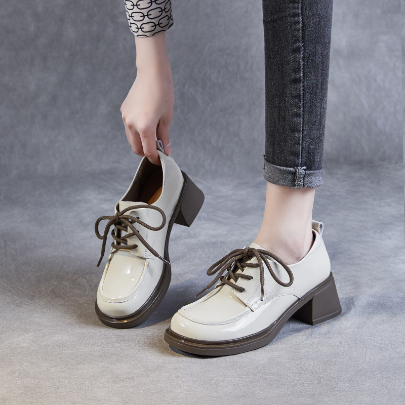 Devanro Женские повседневные туфли-лодочки бежево-хаки, цвет Beige Khaki — фото 2