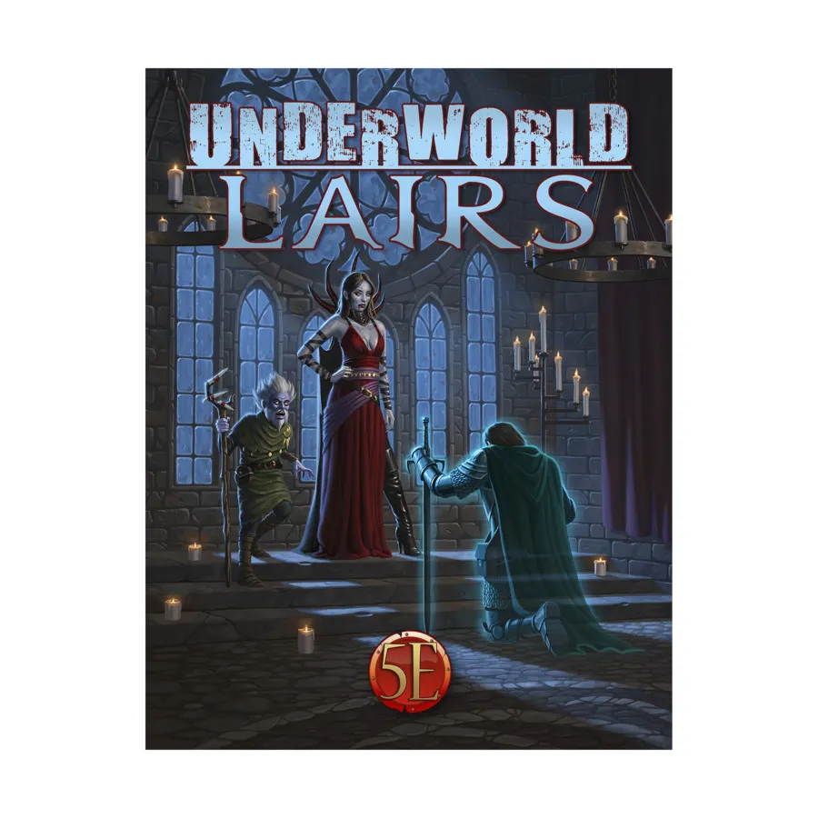 

Underworld Lairs, 5th Edition Dungeons & Dragons (Kobold Press), мягкая обложка