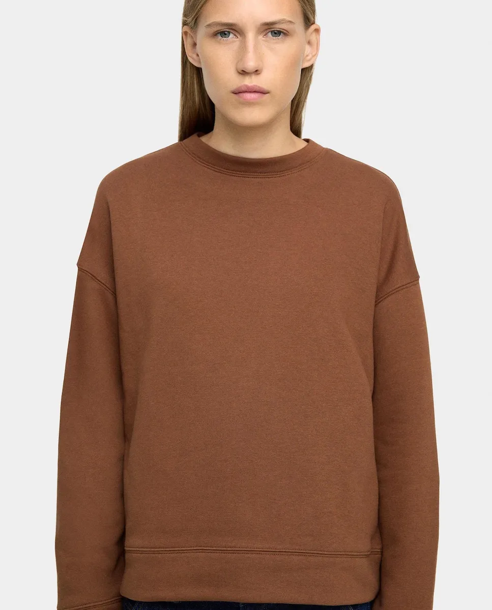 

Женская толстовка с длинным рукавом однотонная Parfois, коричневый