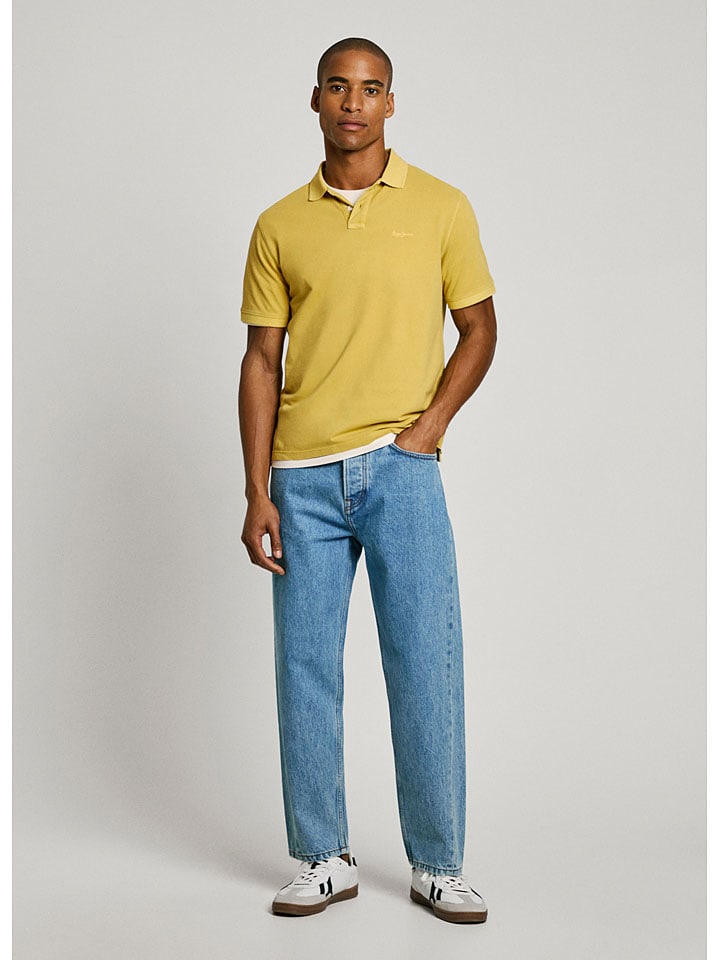 

Футболка поло Pepe Jeans, желтый