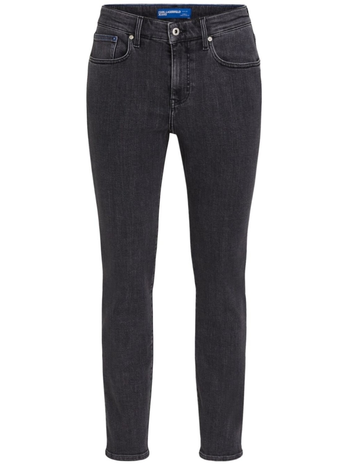 

Karl Lagerfeld Jeans узкие джинсы средней посадки, черный