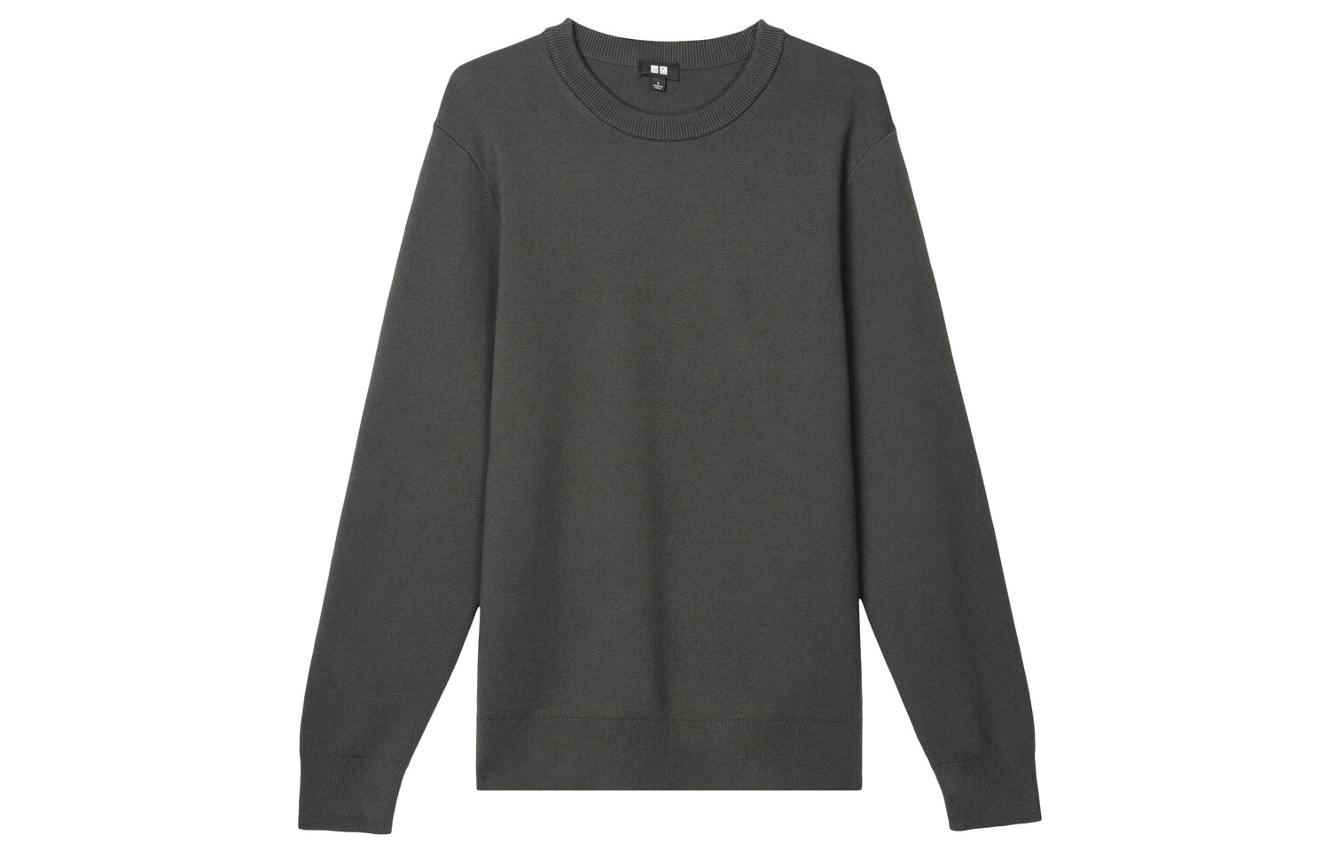 

Трикотаж мужской свинцово-серый Uniqlo, серый