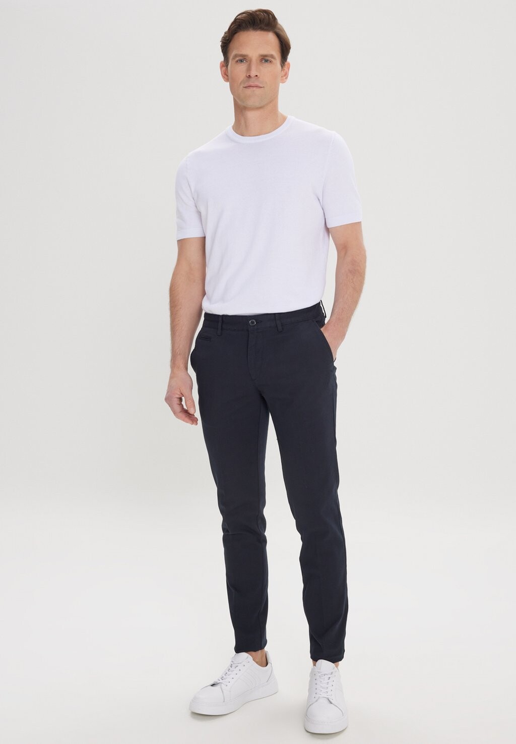 

Брюки SLIM FIT SIDE POCKET AC&CO / ALTINYILDIZ CLASSICS, черный