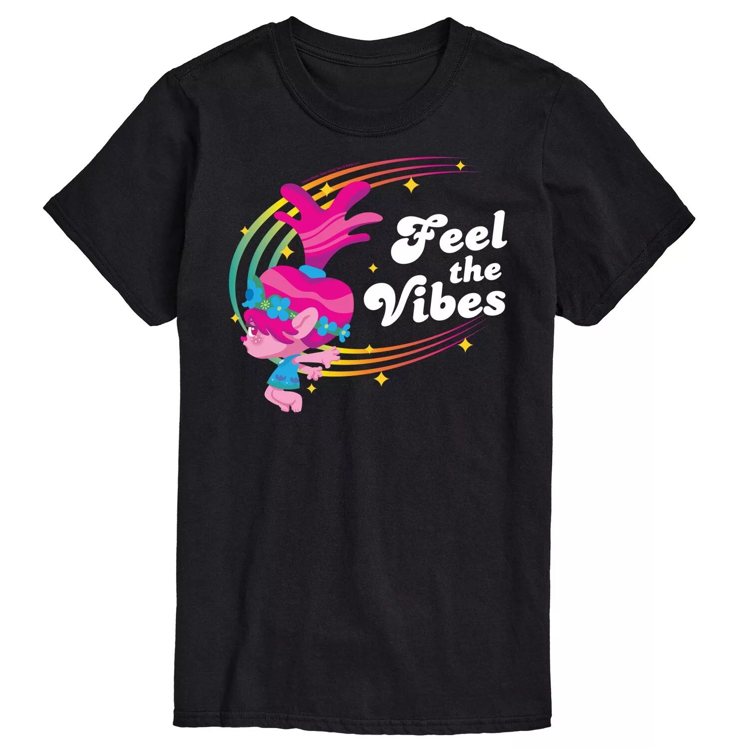 

Мужская футболка Trolls Feel The Vibes Licensed Character