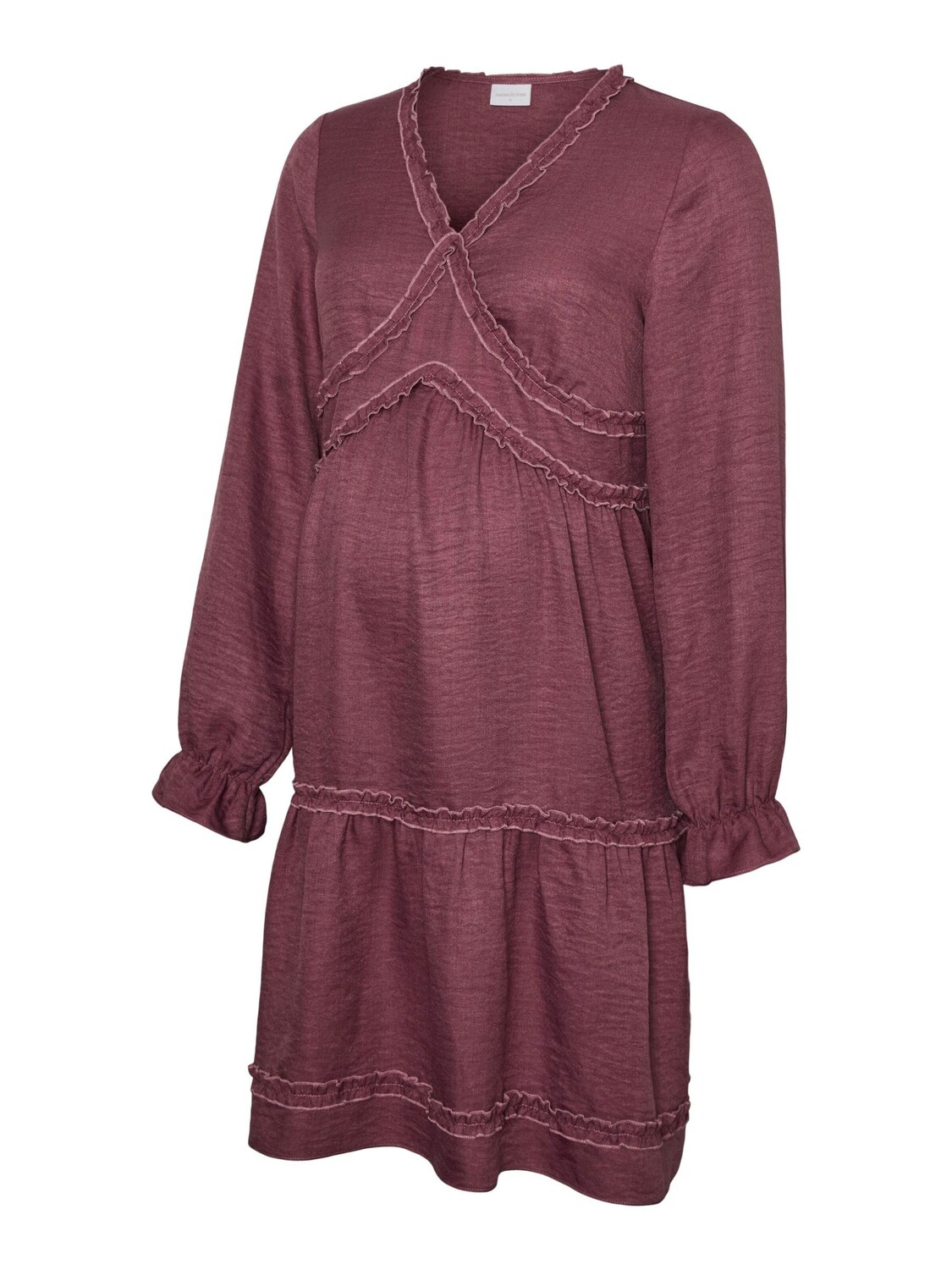 

MAMALICIOUS Платье 'MLAda' в винно-красном цвете