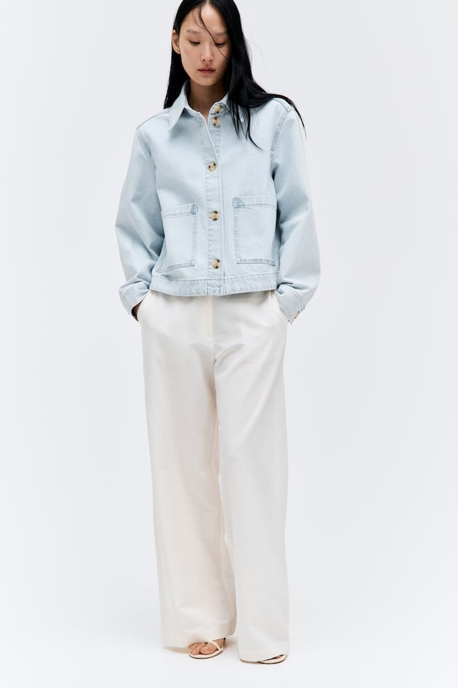 

Джинсовая куртка H&M, синий