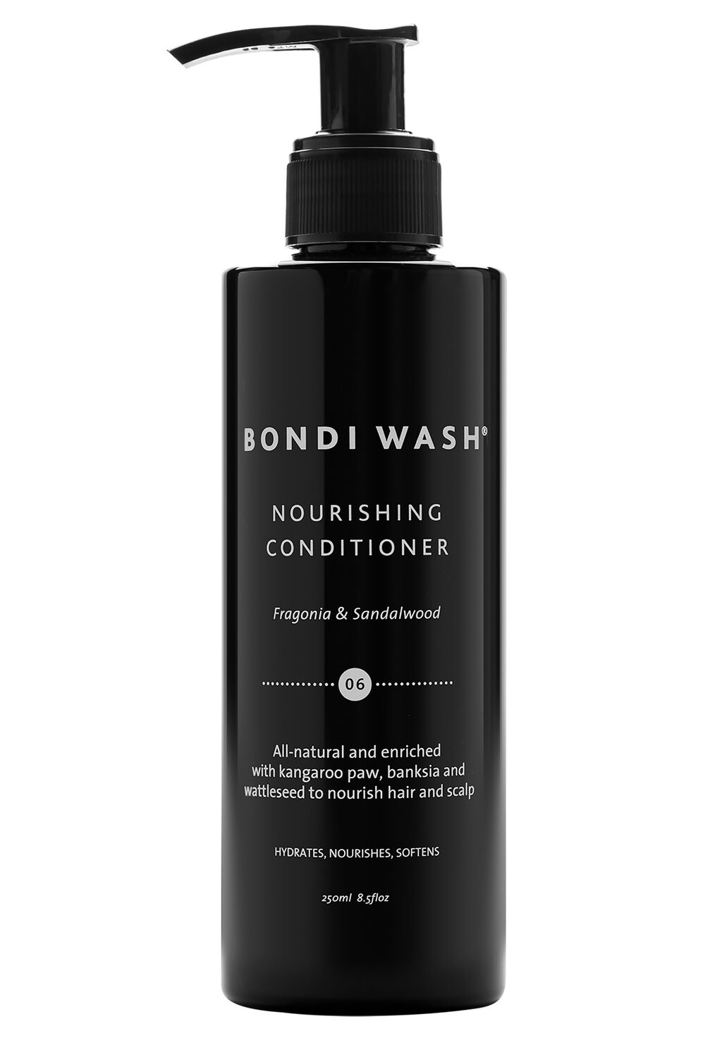 

Кондиционер BONDI WASH CONDITIONER CONDITIONER NURISHING FRAGONIA & SANDALWO, цвет transparent